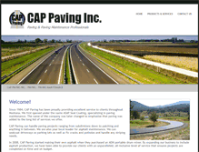 Tablet Screenshot of cappaving.com